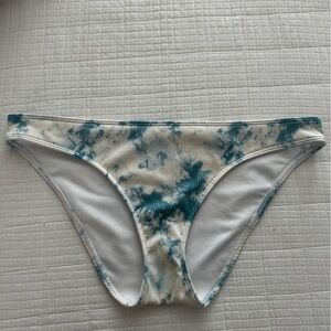 Hollister Tie Dye Ribbed Bikini Bottom